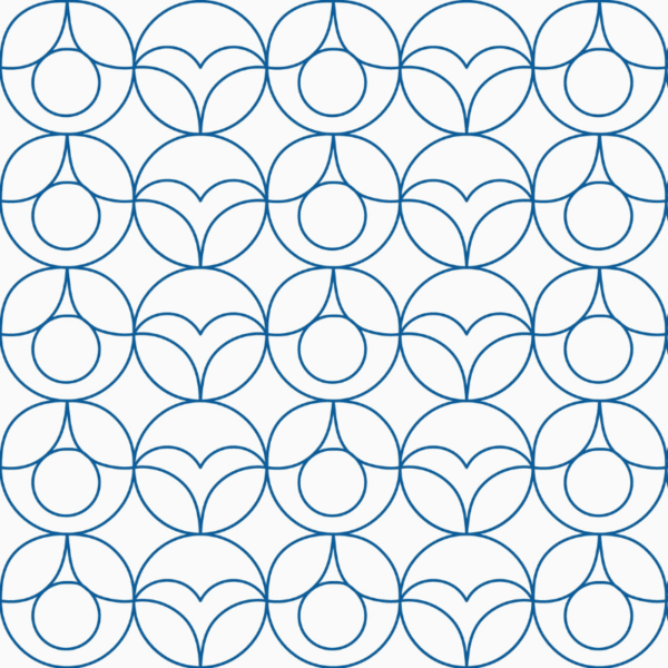 Bolis longarm quilting pattern geometric edge to edge digital pantograph