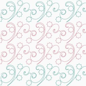 Aronia patrón digital de acolchado longarm E2E