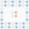 Sunset digital longarm quilting border pattern