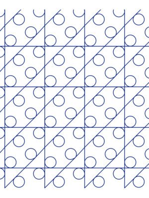 Neon longarm quilting pattern edge to edge digital pantograph