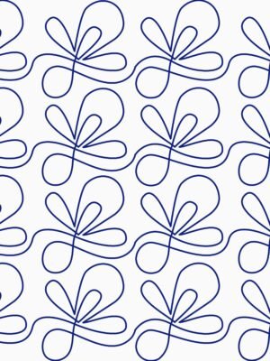 poppy-longarm-quilting-pattern Poppy longarm quilting pattern edge to edge digital pantograph