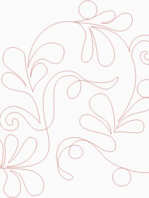 GRACILIS Gracilis – Floral Edge-to-Edge Longarm Quilting Pattern